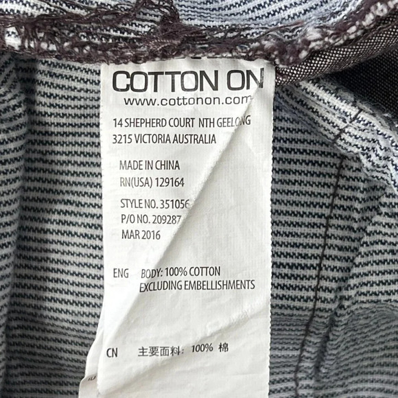 Brunswick Garments by Cotton On Men's Shorts Size 32 9.5" Inseam Flat Front - Picture 5 of 6